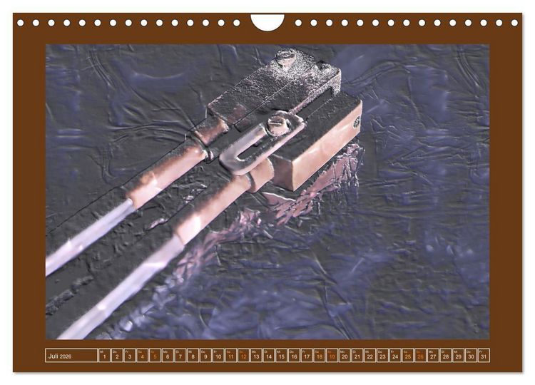 Produktbild: Alt und rostig (Wandkalender 2026 DIN A4 quer), CALVENDO Monatskalender