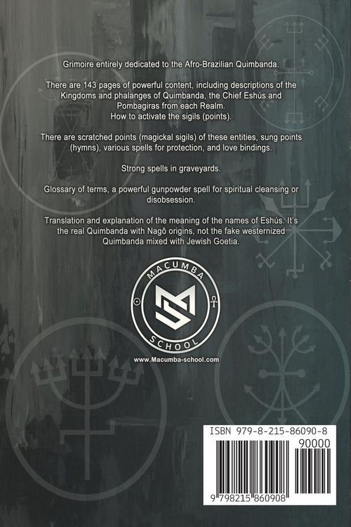 Produktbild: Quimbanda Grimoire -Sigils, Spells and Rituals with Eshus