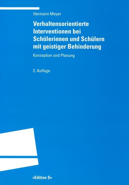 Produktbild: Verhaltensorientierte Interventionen bei Sch&uuml;lerinnen und Sch&uuml;lern mit geistiger Behinderung