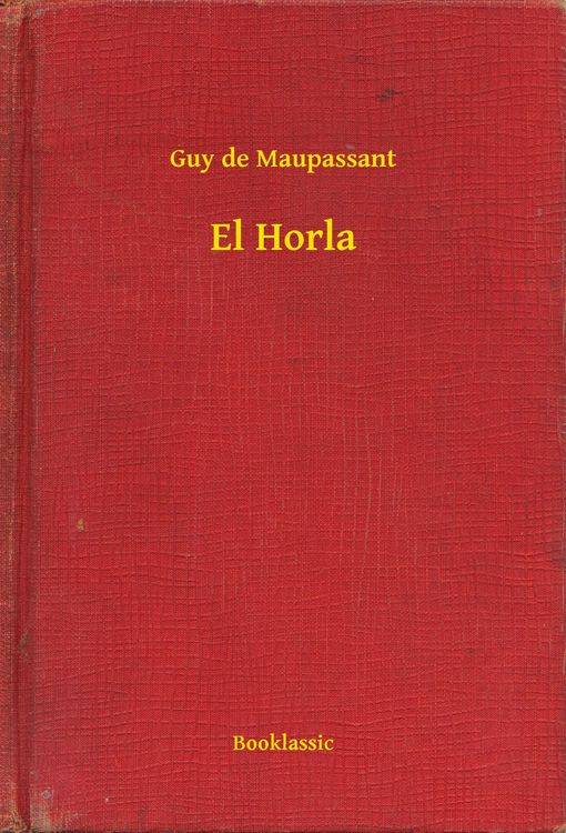 Produktbild: El Horla