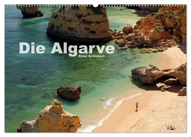 Produktbild: Die Algarve (Wandkalender 2026 DIN A2 quer), CALVENDO Monatskalender