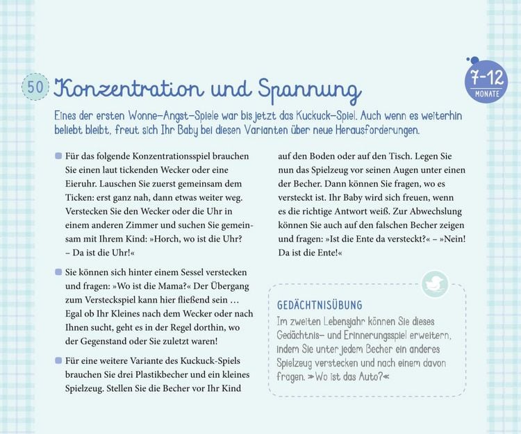 Produktbild: PEKiP: Die 50 schönsten Spiele