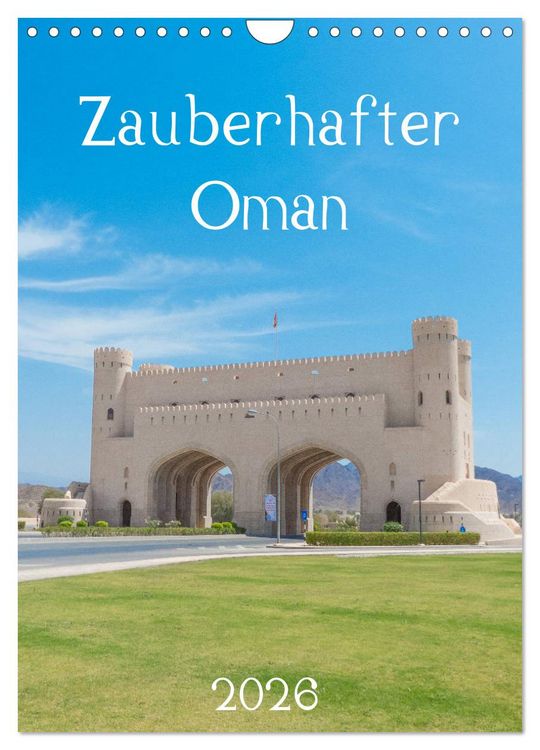 Produktbild: Zauberhafter Oman (Wandkalender 2026 DIN A4 hoch), CALVENDO Monatskalender