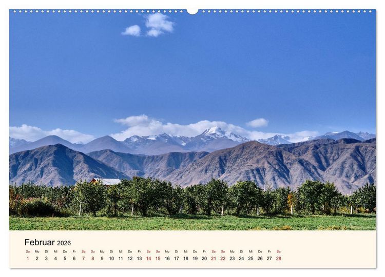 Produktbild: Kirgistan - Traumhafte Landschaften (Wandkalender 2026 DIN A2 quer), CALVENDO Monatskalender