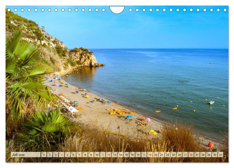 Produktbild: Zauberhaftes S&uuml;dspanien: Malaga - Sevilla - Granada - Ronda - Antequera (Wandkalender 2026 DIN A4 quer), CALVENDO Monatskalender
