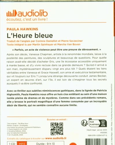 Produktbild: L'heure bleue