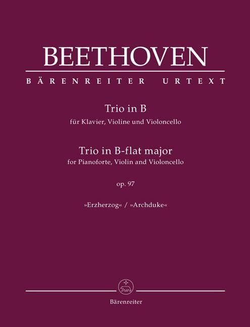 Produktbild: Beethoven, L: Trio f&uuml;r Klavier, Violine und Violoncello B-Du