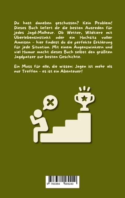 Produktbild: Das kleine Buch der gro&szlig;en Ausreden f&uuml;r J&auml;ger