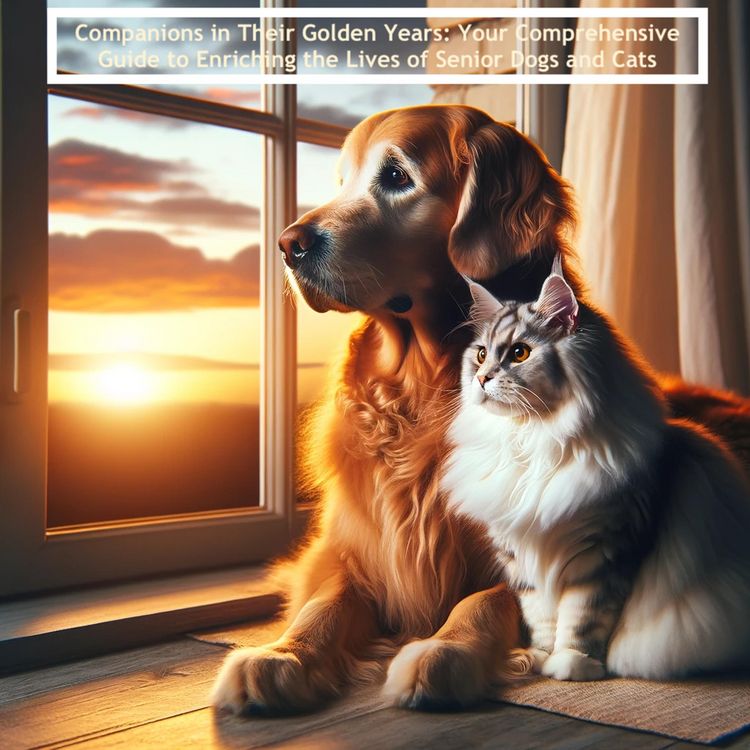Produktbild: Companions in Their Golden Years: Your Comprehensive Guide to Enriching the Lives of Senior Dogs and Cats