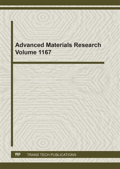 Produktbild: Advanced Materials Research Vol. 1167