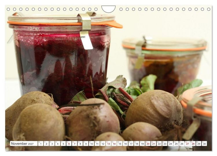 Produktbild: Fermentiertes Gem&uuml;se (Wandkalender 2027 DIN A4 quer), CALVENDO Monatskalender