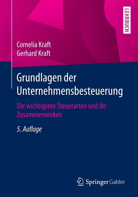Produktbild: Grundlagen der Unternehmensbesteuerung