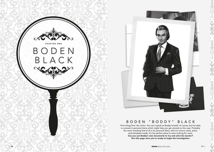 Produktbild: Cluedo Book of Puzzles