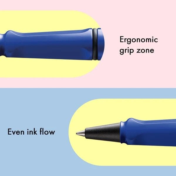 Produktbild: LAMY Tintenroller safari roll-ink mit T10 Tintenpatrone, blue
