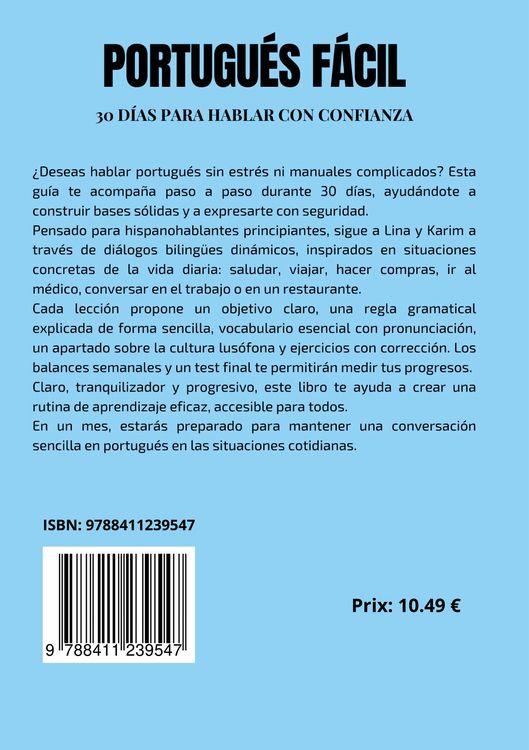 Produktbild: Portugu&eacute;s F&aacute;cil: 30 D&iacute;as para Hablar con Confianza