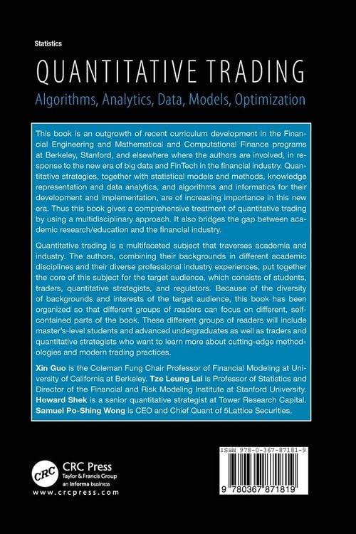 Produktbild: Quantitative Trading