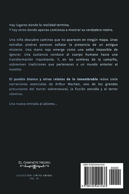 Produktbild: El pueblo blanco y otros relatos de lo innombrable
