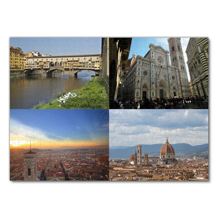 Produktbild: Lais Puzzle Collage Florenz 500 Teile