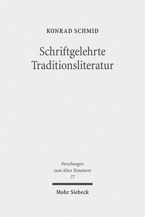 Produktbild: Schriftgelehrte Traditionsliteratur