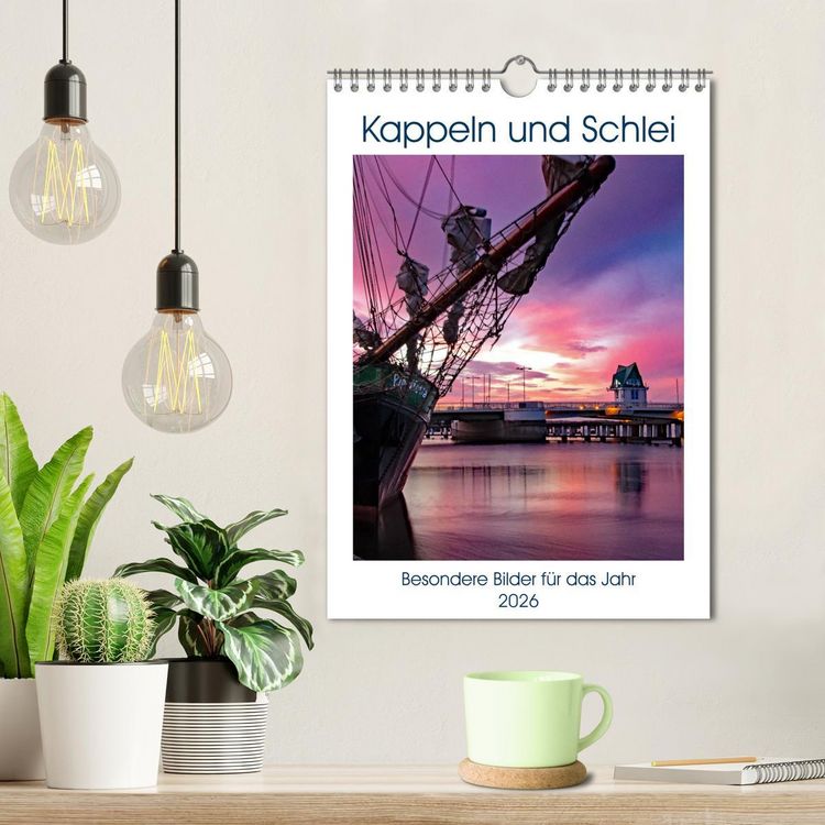 Produktbild: Kappeln und Schlei (Wandkalender 2026 DIN A4 hoch), CALVENDO Monatskalender