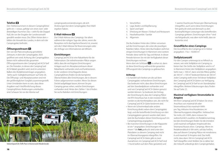 Produktbild: ACSI CampingCard & Stellplatzf&uuml;hrer 2026