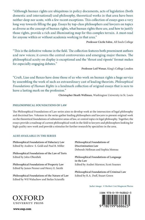 Produktbild: PHILOSOPHICAL FOUNDAT HUMAN RIGHTS PF C