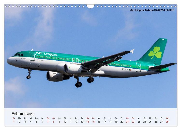 Produktbild: Sch&ouml;nheiten der Luftfahrt 2026 (Wandkalender 2026 DIN A3 quer), CALVENDO Monatskalender