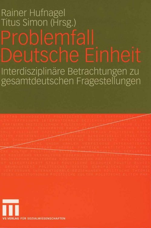 Produktbild: Problemfall Deutsche Einheit