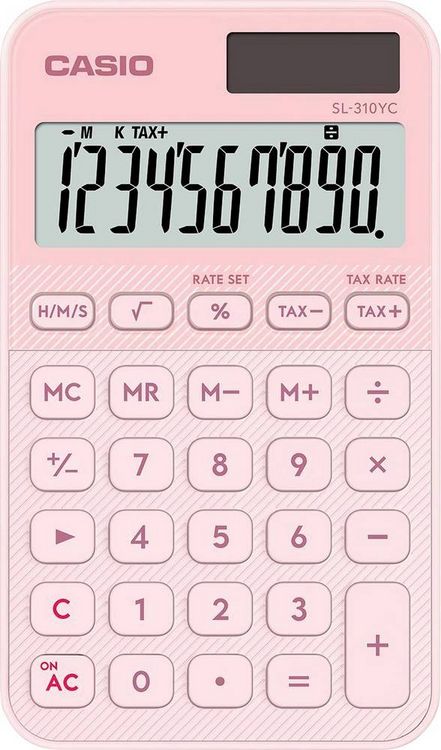 Produktbild: Casio neu Taschenrechner Hellrosa