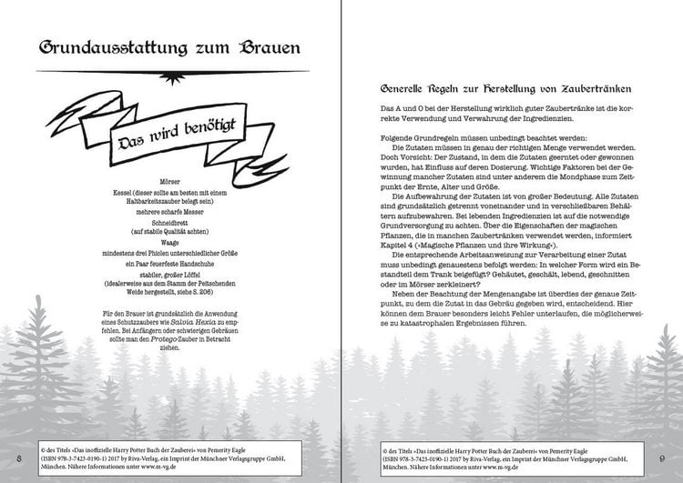 Produktbild: Das inoffizielle Harry-Potter-Buch der Zauberei