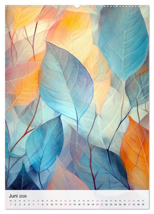 Produktbild: Kaleidoskop der Natur (Wandkalender 2026 DIN A2 hoch), CALVENDO Monatskalender