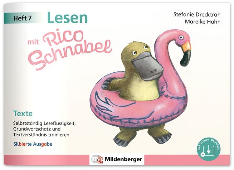 Produktbild: Lesen mit Rico Schnabel, Heft 7: Texte - silbierte Ausgabe