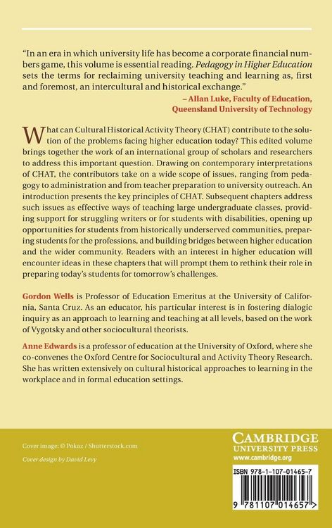 Produktbild: Pedagogy in Higher Education