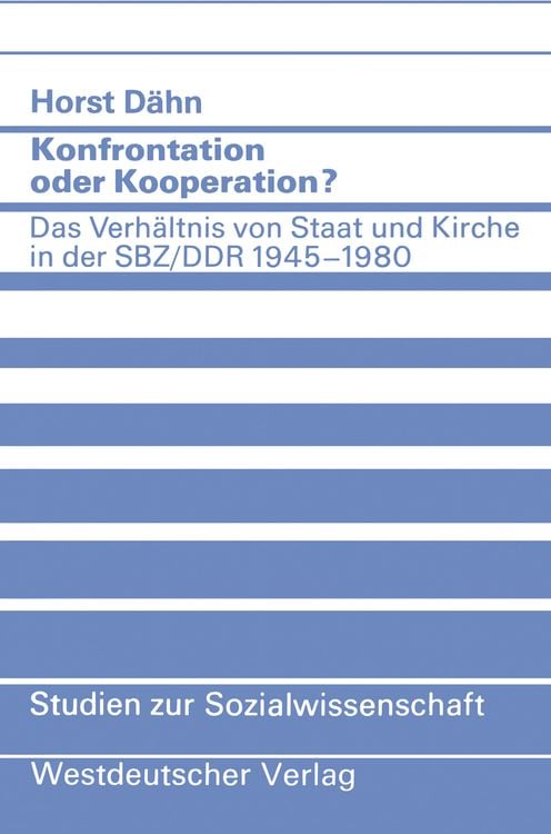 Produktbild: Konfrontation oder Kooperation?