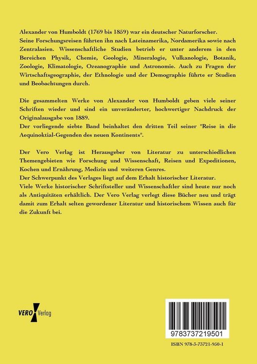 Produktbild: Gesammelte Werke von Alexander von Humboldt