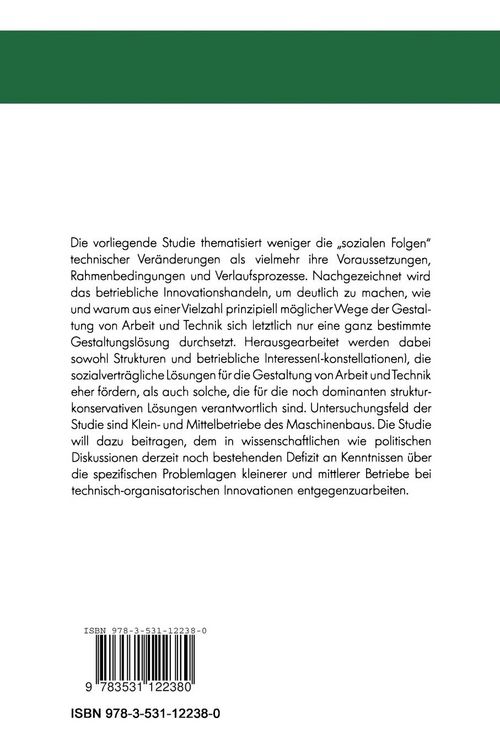 Produktbild: Innovationsprozesse in Klein- und Mittelbetrieben