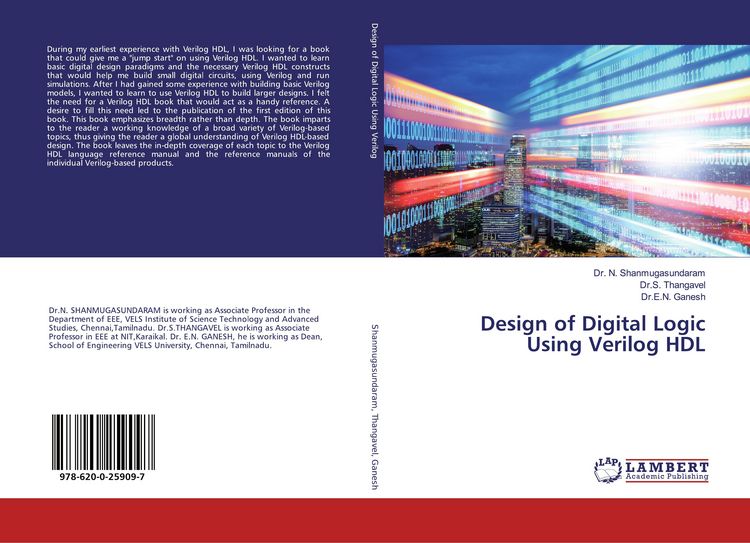 Produktbild: Design of Digital Logic Using Verilog HDL