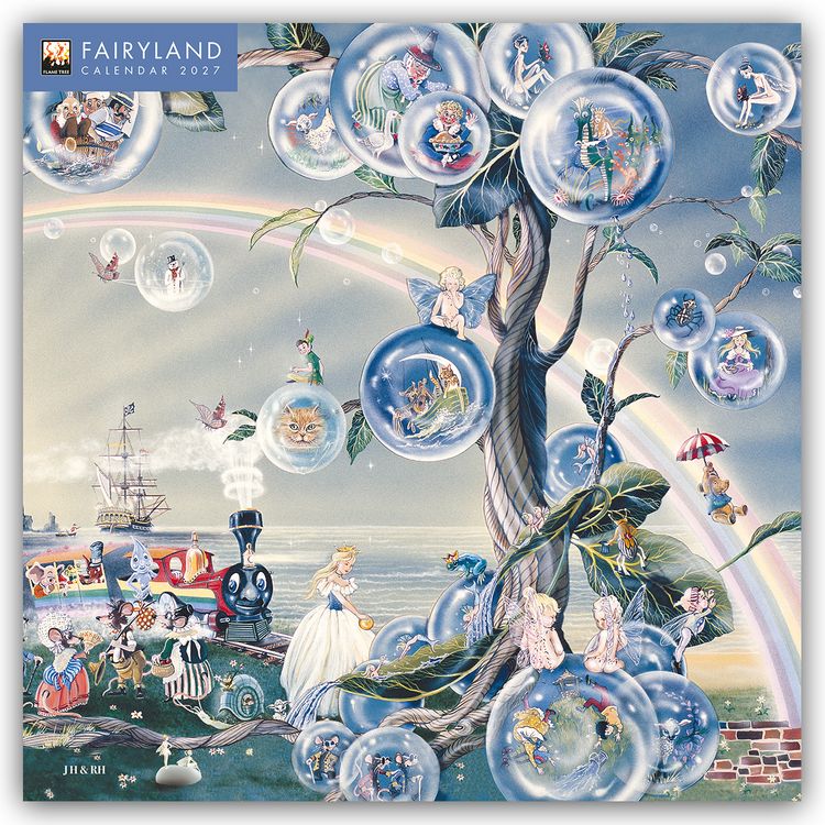 Produktbild: Fairyland &ndash; Feenland 2027 &ndash; Original Flame Tree Publishing-Kalender [Kalender]