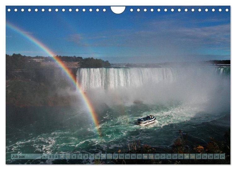 Produktbild: Kanada - short visit (Wandkalender 2026 DIN A4 quer), CALVENDO Monatskalender