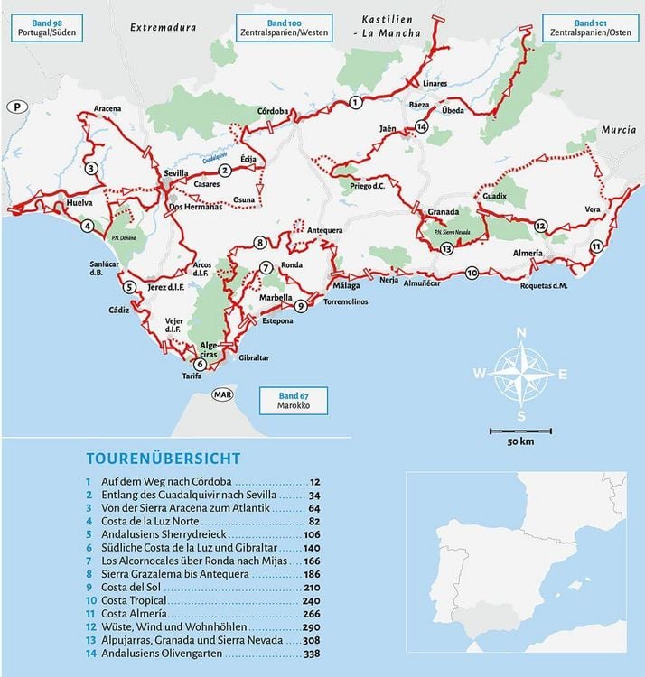 Produktbild: Entdeckertouren mit dem Wohnmobil Andalusien