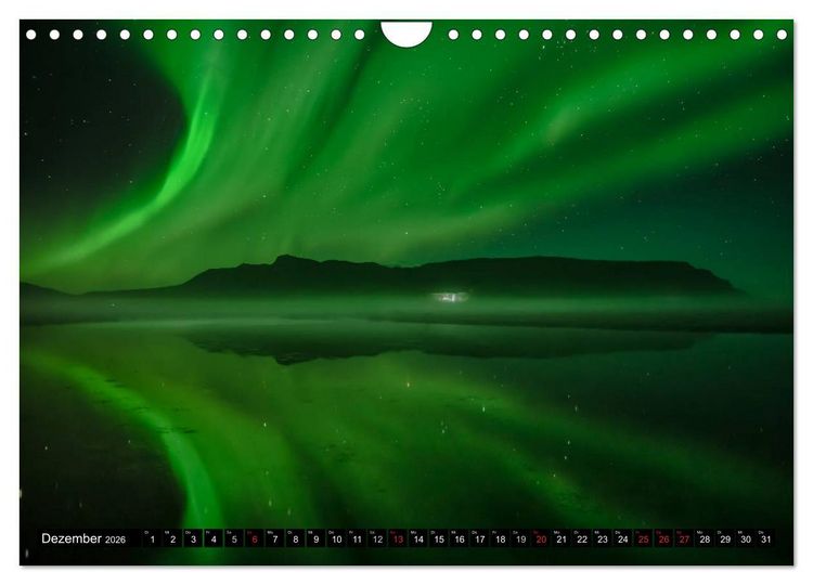Produktbild: Faszination Licht am Polarkreis (Wandkalender 2026 DIN A4 quer), CALVENDO Monatskalender