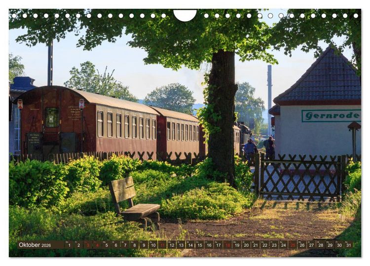 Produktbild: Ein Sommertag in Gernrode (Wandkalender 2026 DIN A4 quer), CALVENDO Monatskalender