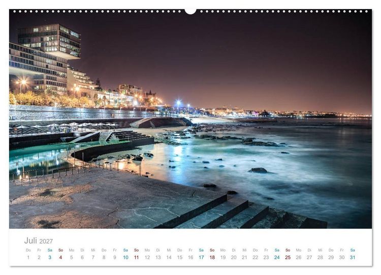 Produktbild: CASCAIS - die sch&ouml;nsten Badeorte Lissabons (Wandkalender 2027 DIN A2 quer), CALVENDO Monatskalender