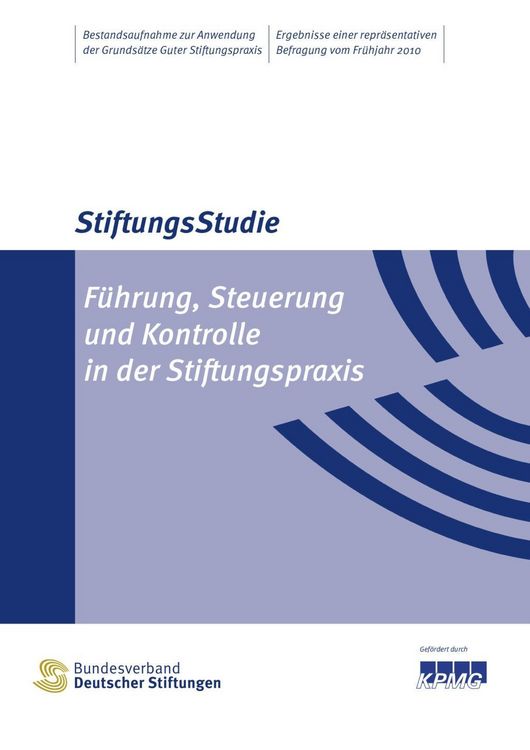 Produktbild: F&uuml;hrung, Steuerung und Kontrolle in der Stiftungspraxis
