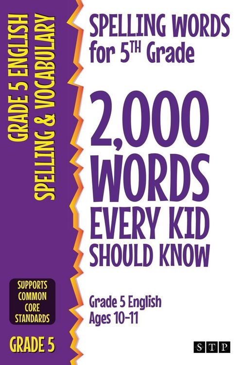 Produktbild: Spelling Words for 5th Grade