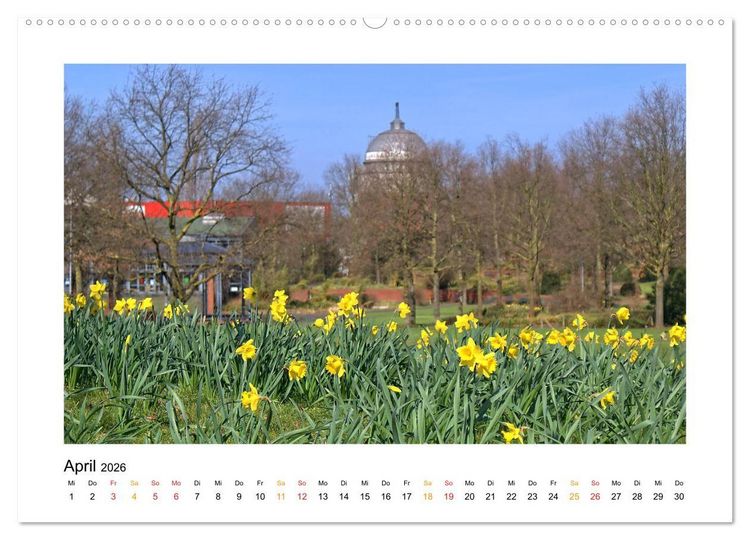 Produktbild: M&uuml;lheim an der Ruhr - Impressionen (hochwertiger Premium Wandkalender 2026 DIN A2 quer), Kunstdruck in Hochglanz