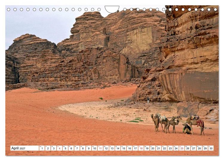 Produktbild: JORDANIEN, Faszination Nahost (Wandkalender 2027 DIN A4 quer), CALVENDO Monatskalender