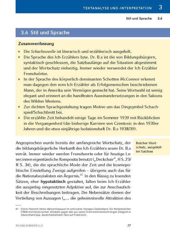Produktbild: Schachnovelle von Stefan Zweig