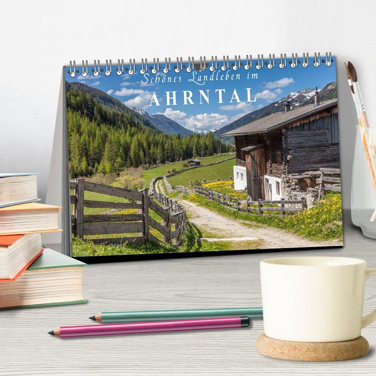 Produktbild: Sch&ouml;nes Landleben im Ahrntal (Tischkalender 2026 DIN A5 quer), CALVENDO Monatskalender