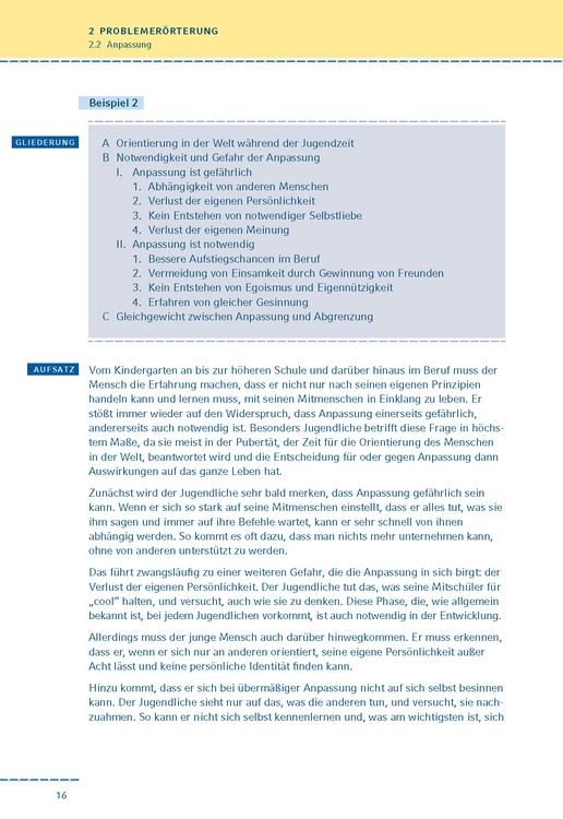 Produktbild: Das gro&szlig;e Aufsatzbuch f&uuml;r die 10.-12./13. Klasse